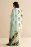 3 Piece Unstitched Digital Printed Lawn Suit ( Fine Printed Lawn Dupatta )