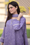 3 Piece Unstitched Heavy Embroidered Lawn Suit ( Full Embroidered Chiffon Dupatta )