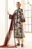 3 Piece Unstitched Heavy Embroidered Lawn Suit ( Printed Lawn Dupatta )