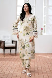 3 Piece Unstitched Heavy Embroidered Lawn Suit ( Printed Lawn Dupatta )