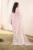 3 Piece Unstitched Heavy Embroidered Lawn Suit ( Full Embroidered Organza Dupatta )