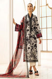 3 Piece Unstitched Heavy Embroidered Lawn Suit ( Printed Lawn Dupatta )