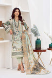 3 Piece Unstitched Digital Printed Lawn Suit ( Fine Printed Chiffon Dupatta )