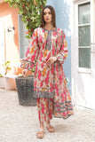 3 Piece Unstitched Digital Printed Lawn Suit ( Fine Printed Silk Dupatta )