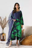 3 Piece Unstitched Digital Printed Lawn Suit ( Fine Printed Silk Dupatta )