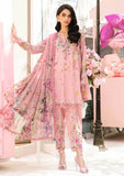 3 Piece Unstitched Heavy Embroidered Lawn Suit ( Printed Chiffon Dupatta )