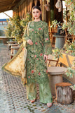 3 Piece Unstitched Embroidered Lawn Suit ( Printed Lawn Dupatta )