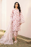 3 Piece Unstitched Heavy Embroidered Lawn Suit ( Full Embroidered Organza Dupatta )