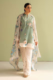 3 Piece Unstitched Digital Printed Lawn Suit ( Fine Printed Lawn Dupatta )