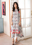 3 Piece Unstitched Digital Printed Lawn Suit ( Fine Printed Silk Dupatta )