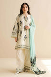 3 Piece Unstitched Digital Printed Lawn Suit ( Fine Printed Lawn Dupatta )