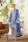 3 Piece Unstitched Embroidered Lawn Suit ( Fine Printed Lawn Dupatta )