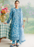 3 Piece Unstitched Embroidered Lawn Suit ( Printed Monaar Zari Dupatta )