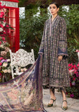 3 Piece Unstitched Heavy Embroidered Lawn Suit ( Fine Printed Monaar Zari Dupatta )