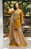 3 Piece Unstitched Heavy Embroidered Lawn Suit ( Printed Silk Dupatta )