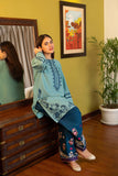 2 Piece Unstitched Heavy Embroidered Dhanak Suit