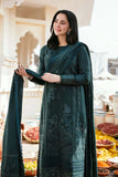 3 Piece Unstitched Heavy Embroidered Dhanak Suit ( Four-sided Embroidered Dhanak Shawl )