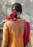 3 Piece Unstitched Heavy Embroidered Dhanak Suit ( Printed Woolen Shawl )