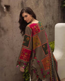 3 Piece Unstitched Digital Printed Khaddar Suit ( Printed Khaddar Dupatta )