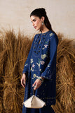 3 Piece Unstitched Heavy Embroidered Dhanak Suit ( Four-sided Embroidered Dhanak Shawl )