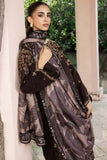 3 Piece Unstitched Heavy Embroidered Dhanak Suit ( Printed Woolen Shawl )