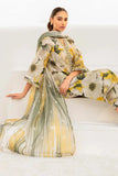 3 Piece Unstitched Embroidered Khaddar Suit ( Printed Khaddar Dupatta )