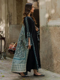 3 Piece Unstitched Heavy Embroidered Dhanak Suit ( Printed Woolen Shawl )