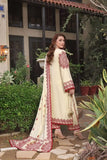 3 Piece Unstitched Heavy Embroidered Dhanak Suit ( Embroidered Dhanak Wool Shawl )
