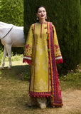 3 Piece Unstitched Heavy Embroidered Dhanak Suit ( Printed Woolen Shawl )