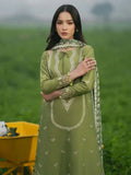 3 Piece Unstitched Heavy Embroidered Dhanak Suit ( Printed Woolen Shawl )