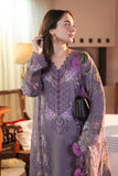 3 Piece Unstitched Heavy Embroidered Dhanak Suit ( Printed Woolen Shawl )