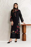 3 Piece Unstitched Heavy Embroidered Dhanak Suit ( Printed Woolen Shawl )