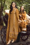 3 Piece Unstitched Heavy Embroidered Dhanak Suit ( Printed Woolen Shawl )