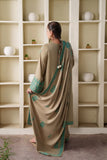 3 Piece Unstitched Heavy Embroidered Dhanak Suit ( Four-sided Embroidered Dhanak Shawl )