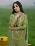 3 Piece Unstitched Heavy Embroidered Dhanak Suit ( Printed Woolen Shawl )