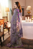 3 Piece Unstitched Heavy Embroidered Dhanak Suit ( Printed Woolen Shawl )