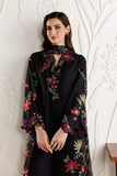 3 Piece Unstitched Heavy Embroidered Dhanak Suit ( Printed Woolen Shawl )