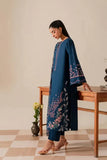 3 Piece Unstitched Heavy Embroidered Chickan Kari Dhanak Suit ( Four-sided Ready to Wear Embroidered Dhanak Shawl )