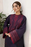 3 Piece Unstitched Heavy Embroidered Dhanak Suit ( Plain Dyed Dhanak Wool Shawl )