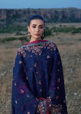 3 Piece Unstitched Heavy Embroidered Dhanak Suit ( Four-sided Embroidered Chiffon Dupatta )