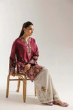 2 Piece Unstitched Heavy Embroidered Dhanak Suit