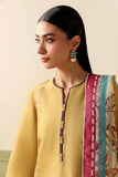 3 Piece Unstitched Heavy Embroidered Dhanak Suit ( Printed Woolen Shawl )