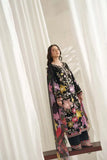 3 Piece Unstitched Heavy Embroidered Dhanak Suit ( Printed Woolen Shawl )