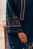 3 Piece Unstitched Heavy Embroidered Chickan Kari Dhanak Suit ( Four-sided Ready to Wear Embroidered Dhanak Shawl )