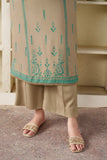 3 Piece Unstitched Heavy Embroidered Dhanak Suit ( Four-sided Embroidered Dhanak Shawl )