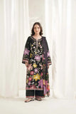 3 Piece Unstitched Heavy Embroidered Dhanak Suit ( Printed Woolen Shawl )