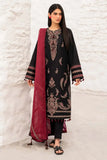 3 Piece Unstitched Heavy Embroidered Dhanak Suit ( Printed Woolen Shawl )