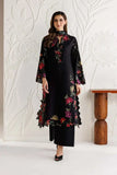 3 Piece Unstitched Heavy Embroidered Dhanak Suit ( Printed Woolen Shawl )