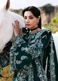 3 Piece Unstitched Heavy Embroidered Dhanak Suit ( Four-sided Embroidered Dhanak Wool Shawl )