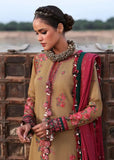 3 Piece Unstitched Heavy Embroidered Dhanak Suit ( Four-sided Embroidered Dhanak Wool Shawl )